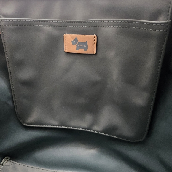 RADLEY LONDON Blue and Tan Tote Bag - Picture 8 of 14